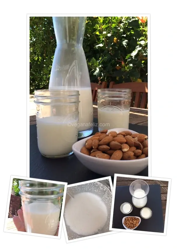 Leche de almendra Leche de almendra