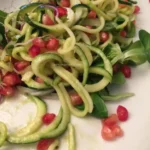 Ensalada de granada y canónigos