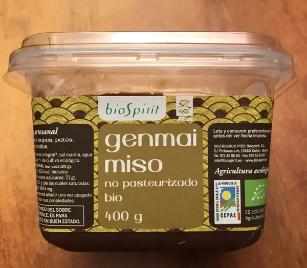 genmaimiso Sopa de miso