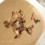 Crema de setas Shiitake