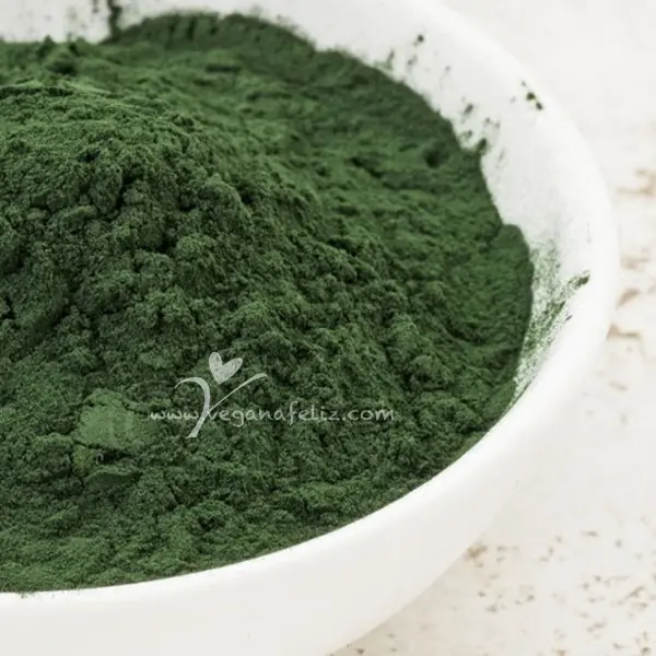 Smoothie manzana con spirulina Smoothie manzana con spirulina