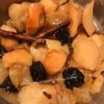 Compota de membrillo, manzana y pera