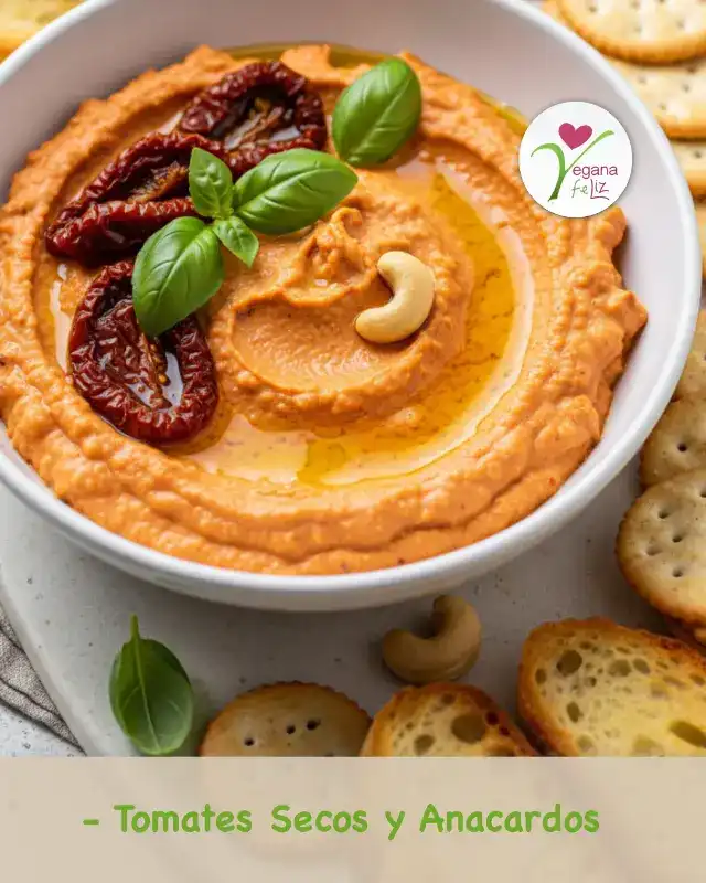 Dip anacardos y tomates Dip anacardos y tomates